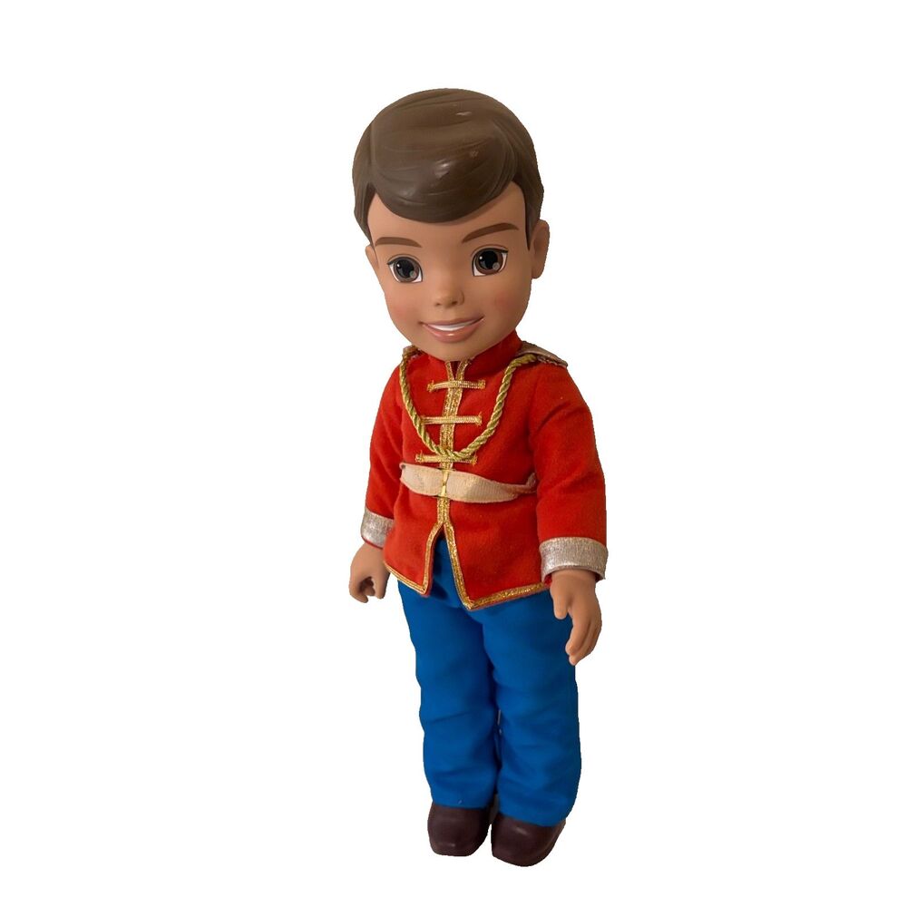 Disney My First Princess Prince Charming Doll Red Blue 13"